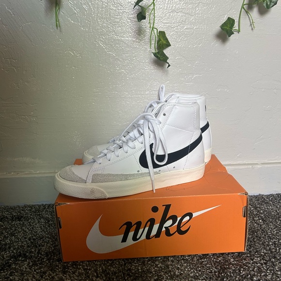 Nike Shoes - Nike White High-Top Sneakers